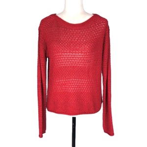 Ralph Lauren red knit sweater